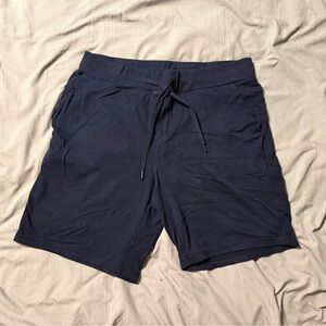 Cozy Earth Brushed Bamboo Shorts Navy Blue